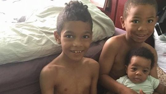 Jaikare Rahaman, 8, Jeremiah Adams, 5, and Avery Robinson, 2 months, were fatally stabbed June 2, 2016.