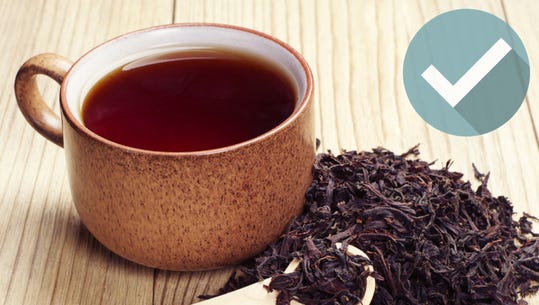 Instead of green tea, try black tea.