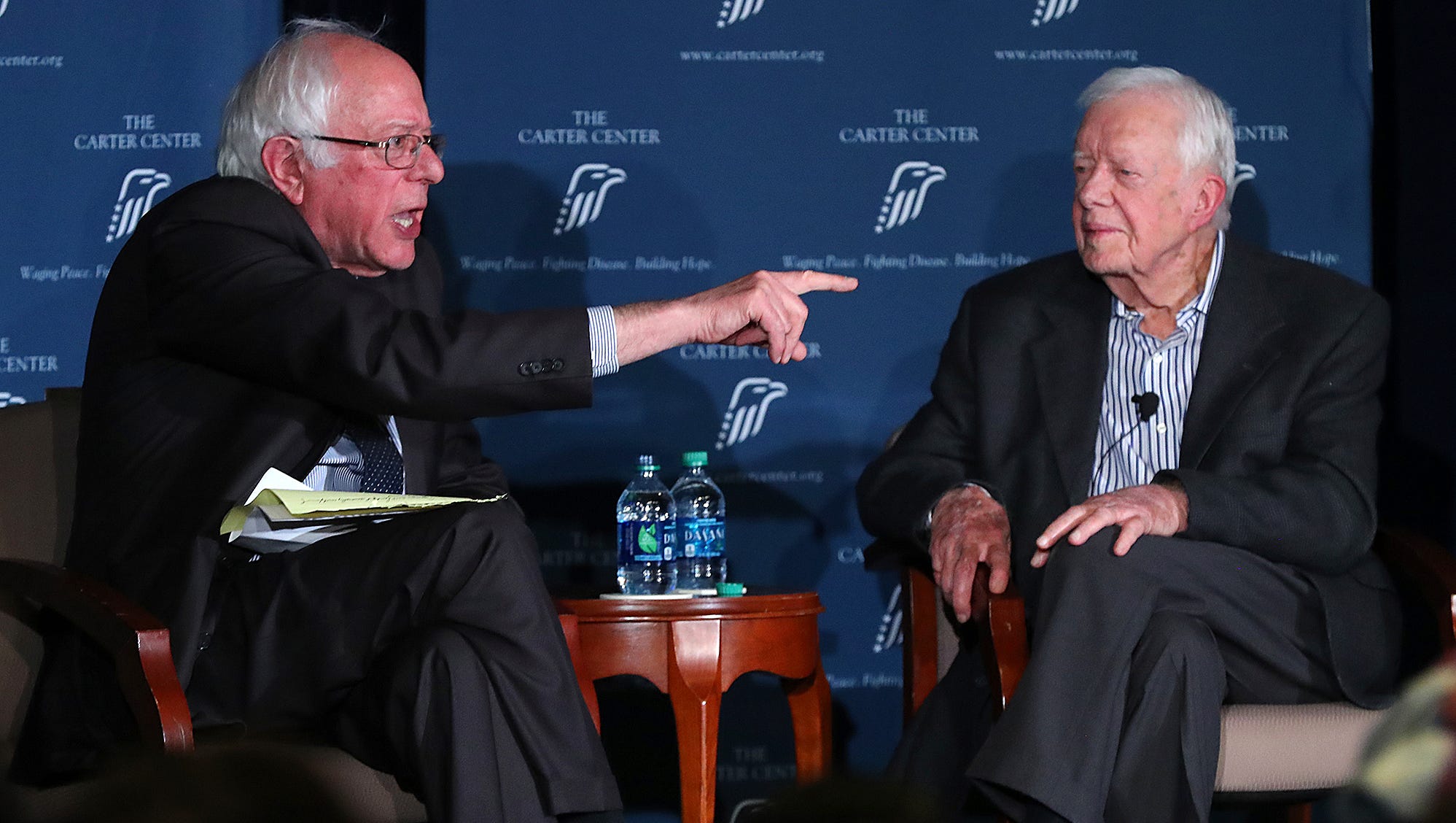 Jimmy Carter Said He Voted For Bernie Sanders 