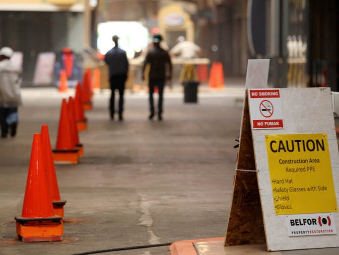 Opry Mills Mall flood damage