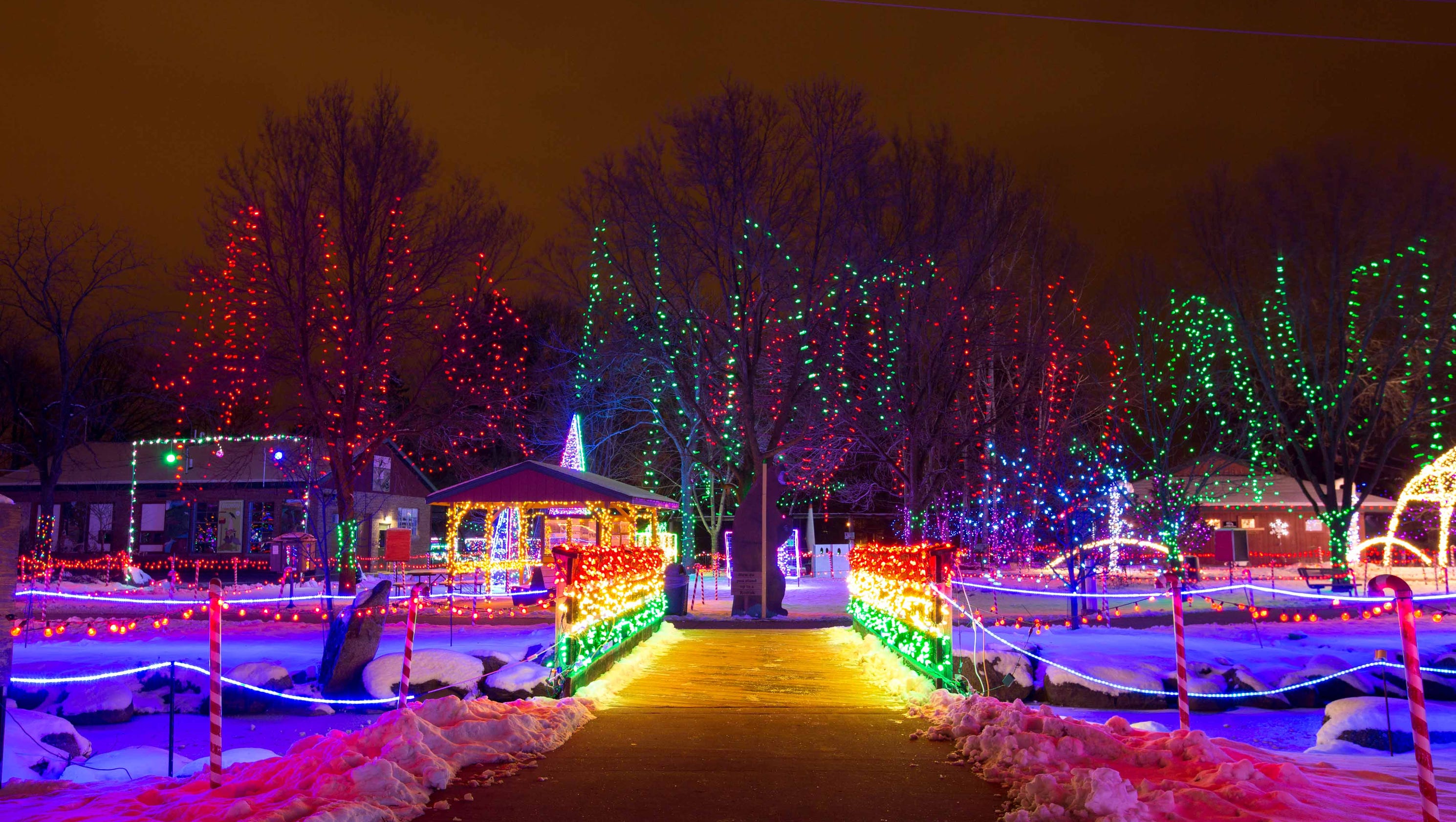 rotary winter wonderland relies heavily on community support marshfield christmas lights