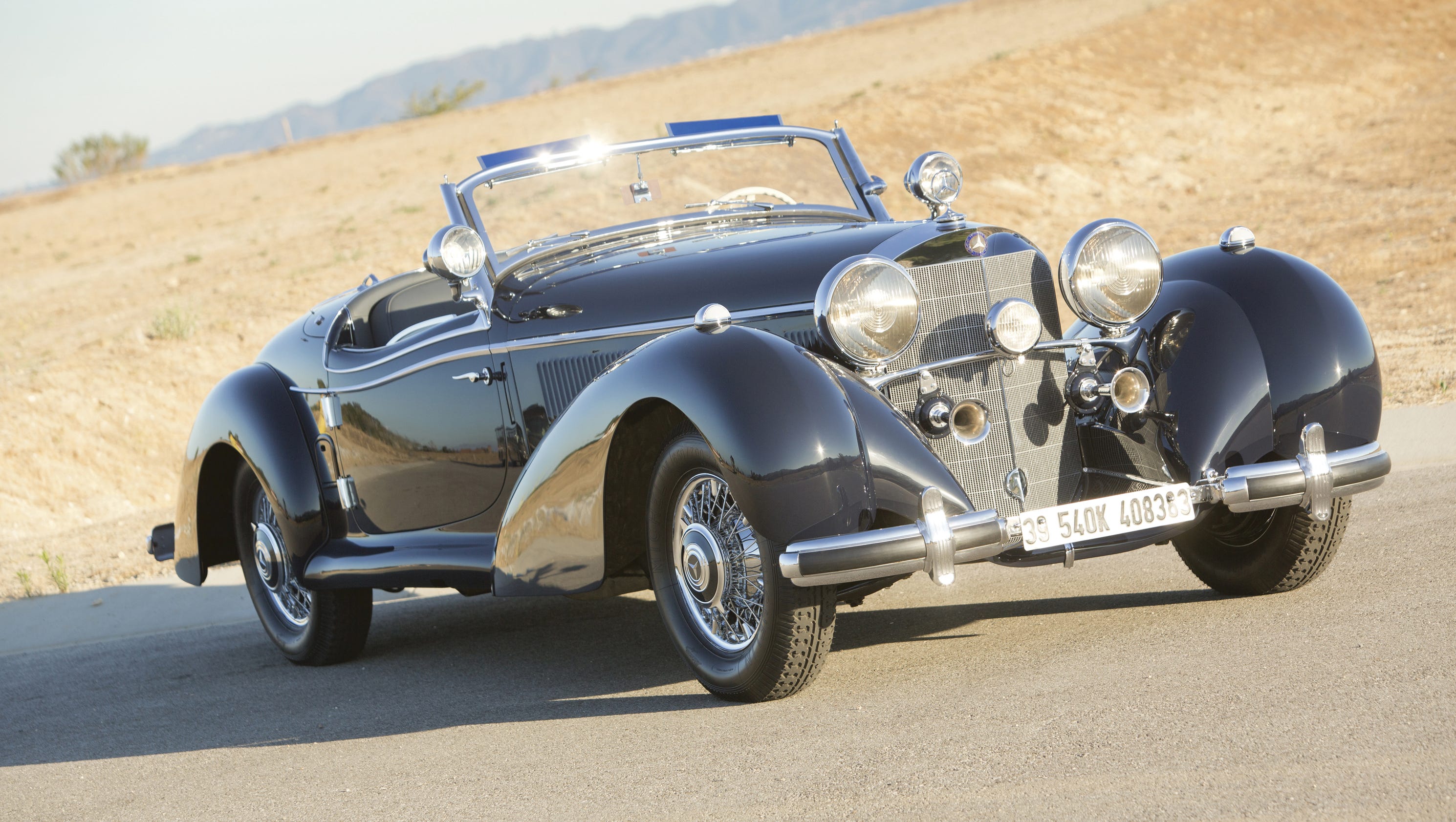 What kinds of cars are typically sold at RM Sotheby's classic car auctions?