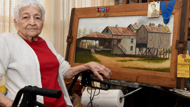 90 year old artist still painting