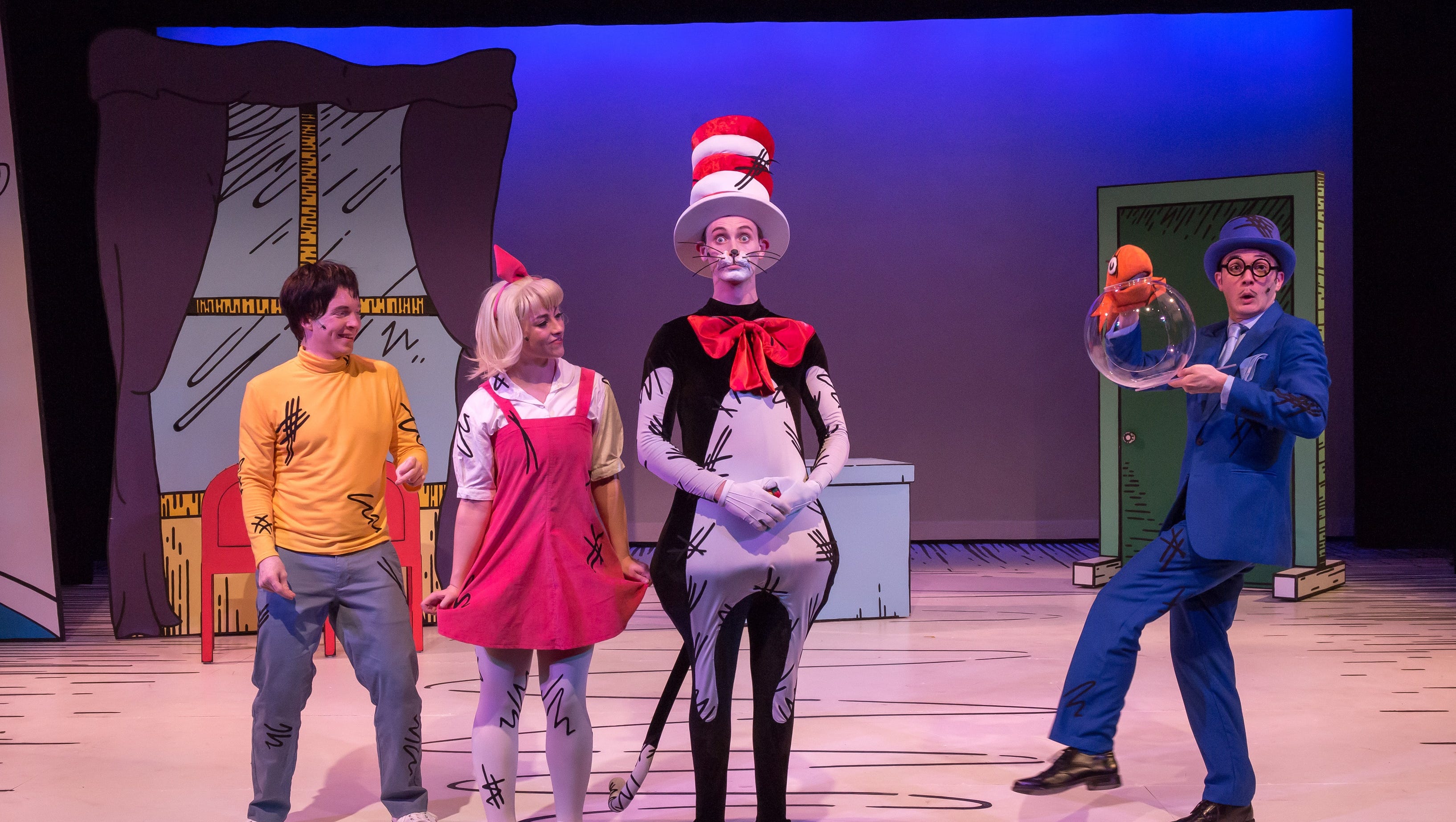 Cat In The Hat Breaks In New Children S Theatre Stage
