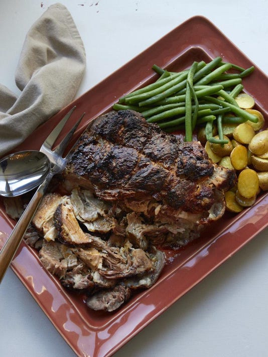 Pork shoulder can go from tough to fall-apart tender