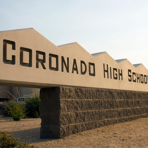 Coronado High School had graduation rates around 7