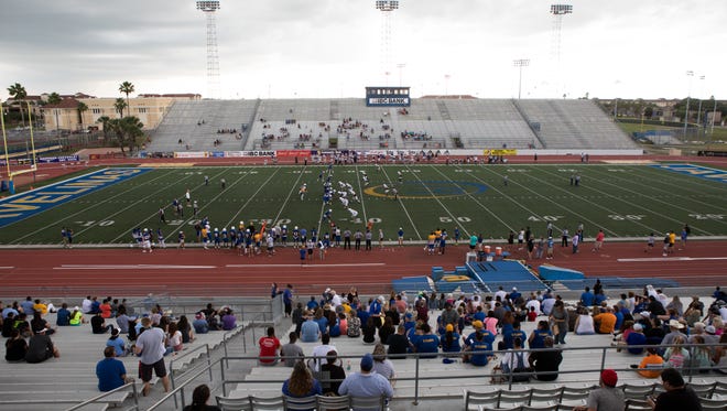 Texas A&M Kingsville hosted their annual spring game at Javelina Stadium on Saturday, April 22, 2017.