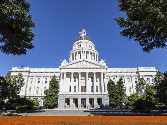 California's State Capitol in Sacramento.