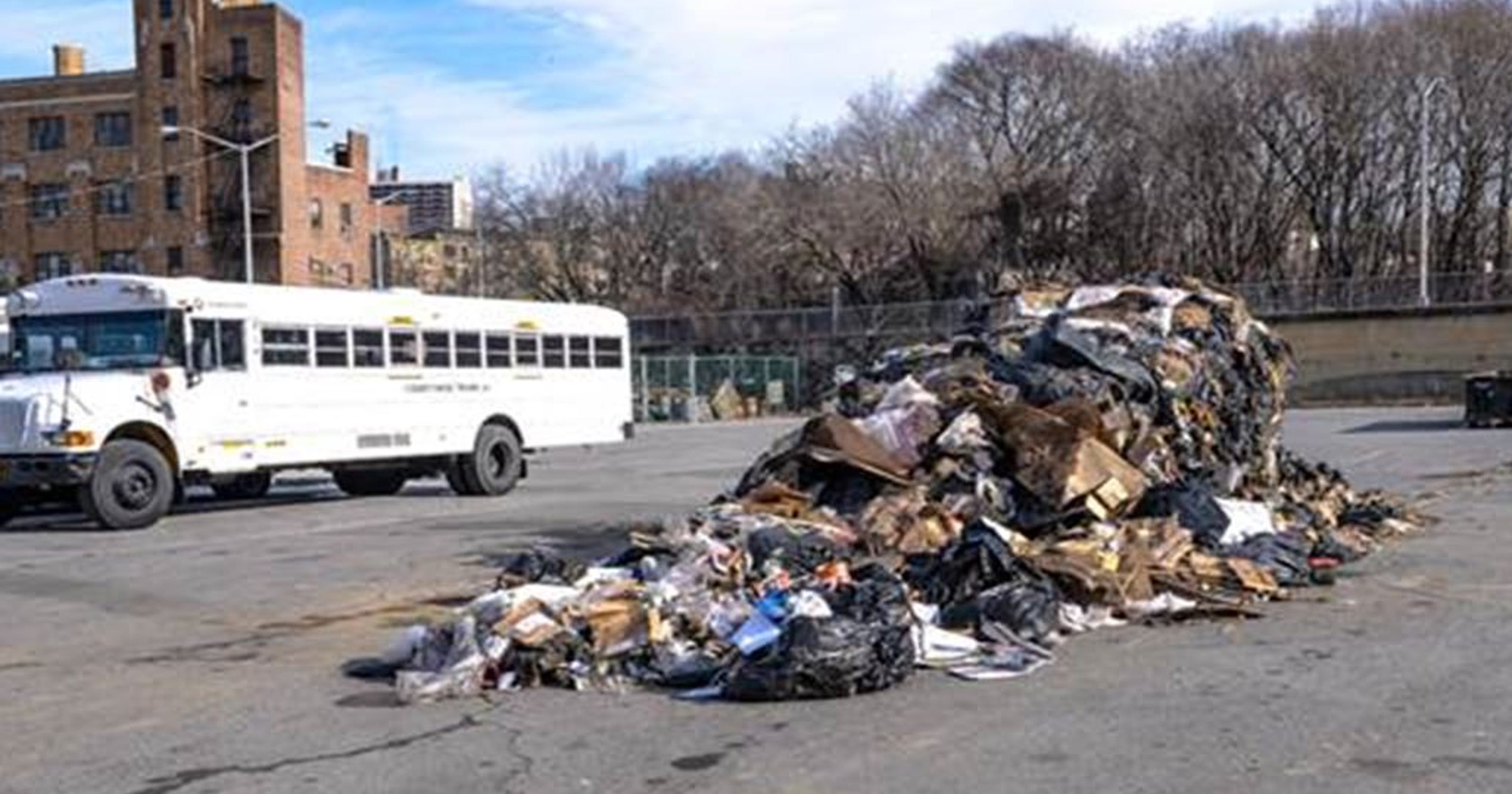 Croton man arrested for dumping 20,000 pounds of trash in Yonkers