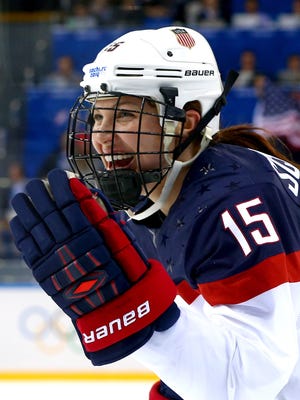Anne Schleper won a silver medal in the 2014 Olympics with the U.S. national team. Schleper, a Cathedral High School graduate, recently signed a one-year contract to play for the Buffalo Beauts of the NWHL.