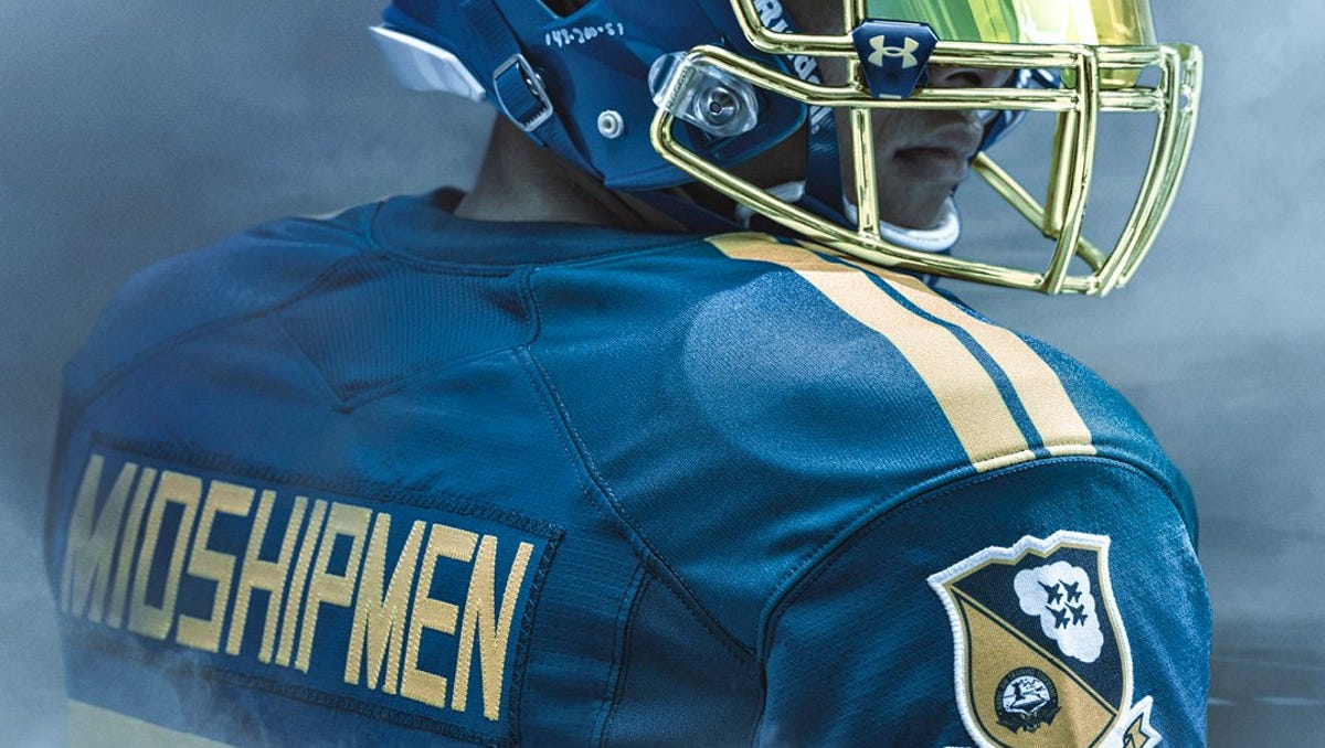 Navy Football Unveils Blue Angels Themed Unis