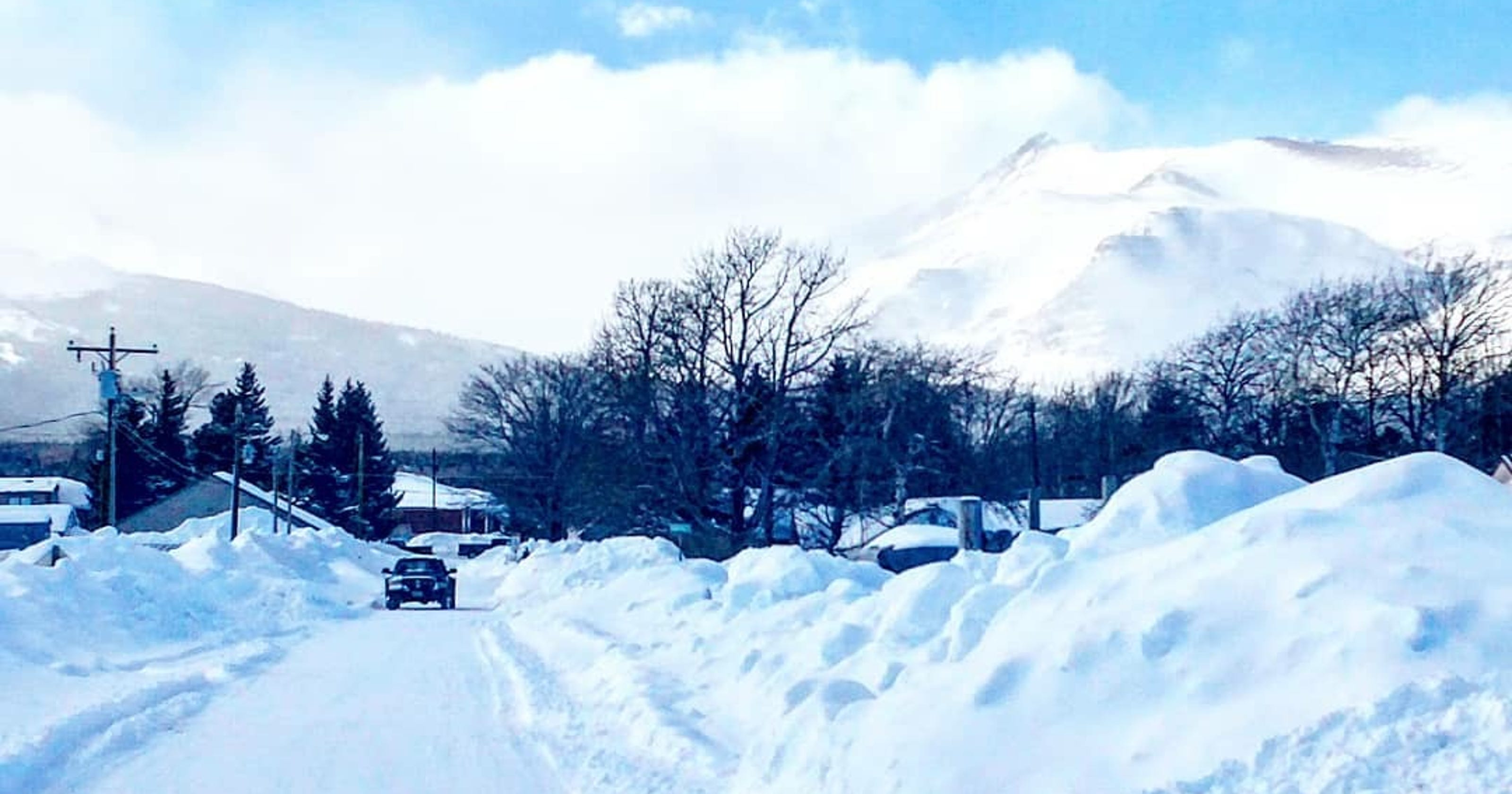 Glacier National Park starts plowing through unusually deep snow