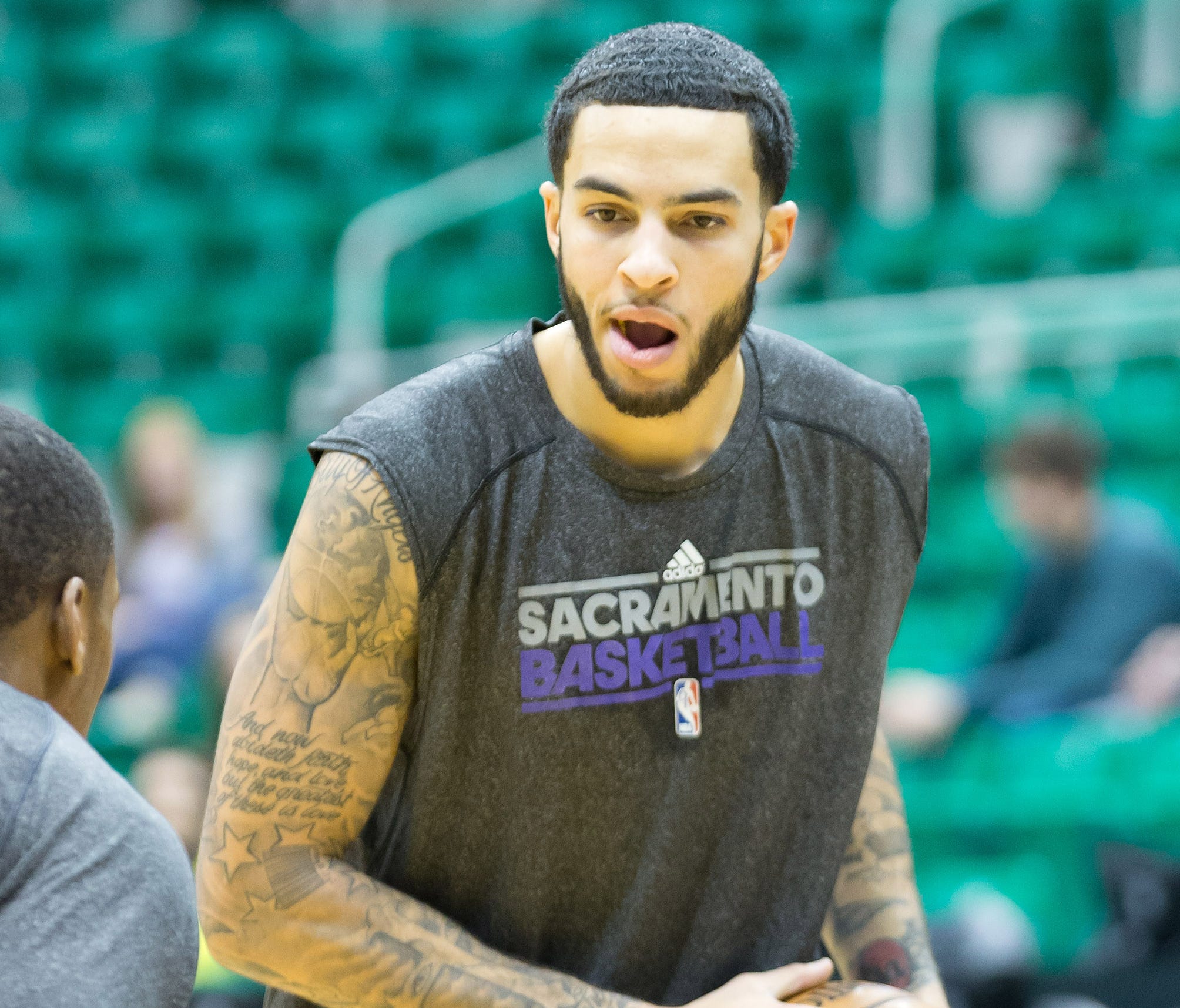 Tyler Honeycutt played for parts of two seasons in the NBA with the Kings.