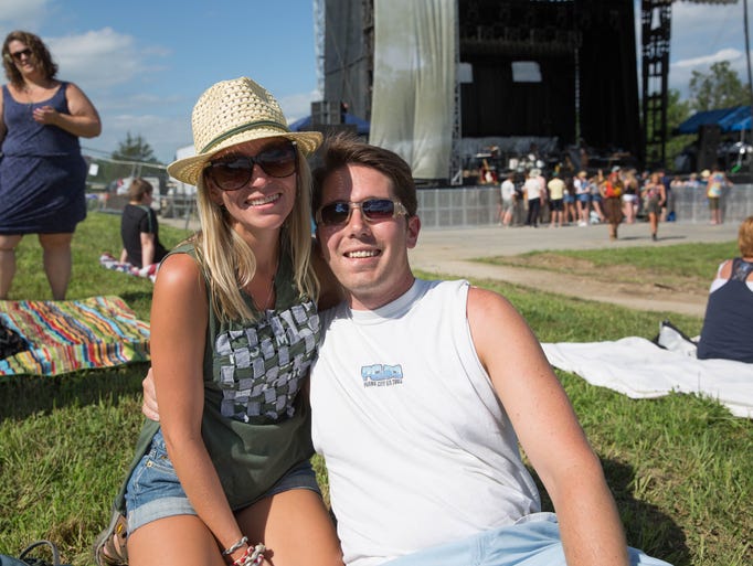 Rissy Littlepage, 33, and Dustin Littlepage, 32, Friday,