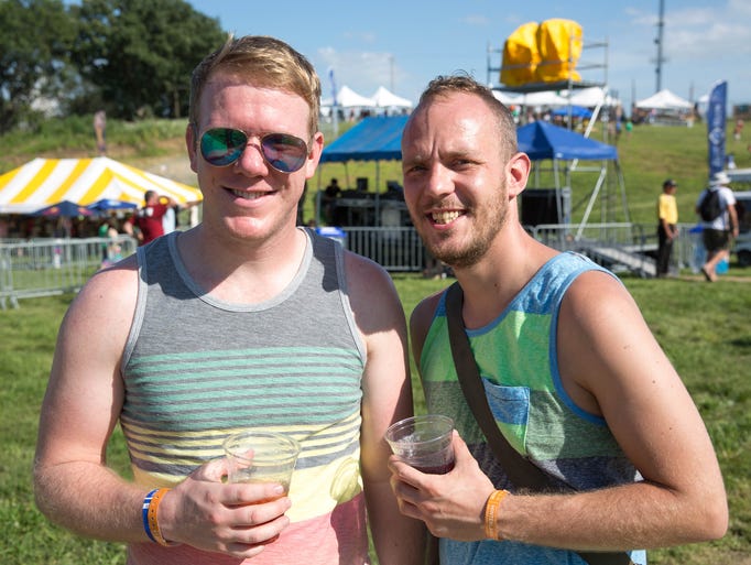 Jay Reimann, 29, (left) and Alex Golembeiwski, 26,