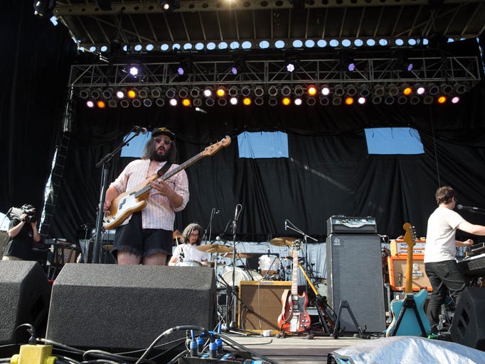 The Envy Corps performs Friday, July 31, 2015, during