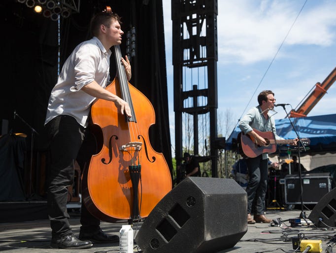 Joe Pug performs Saturday, Aug. 1, 2015, during the