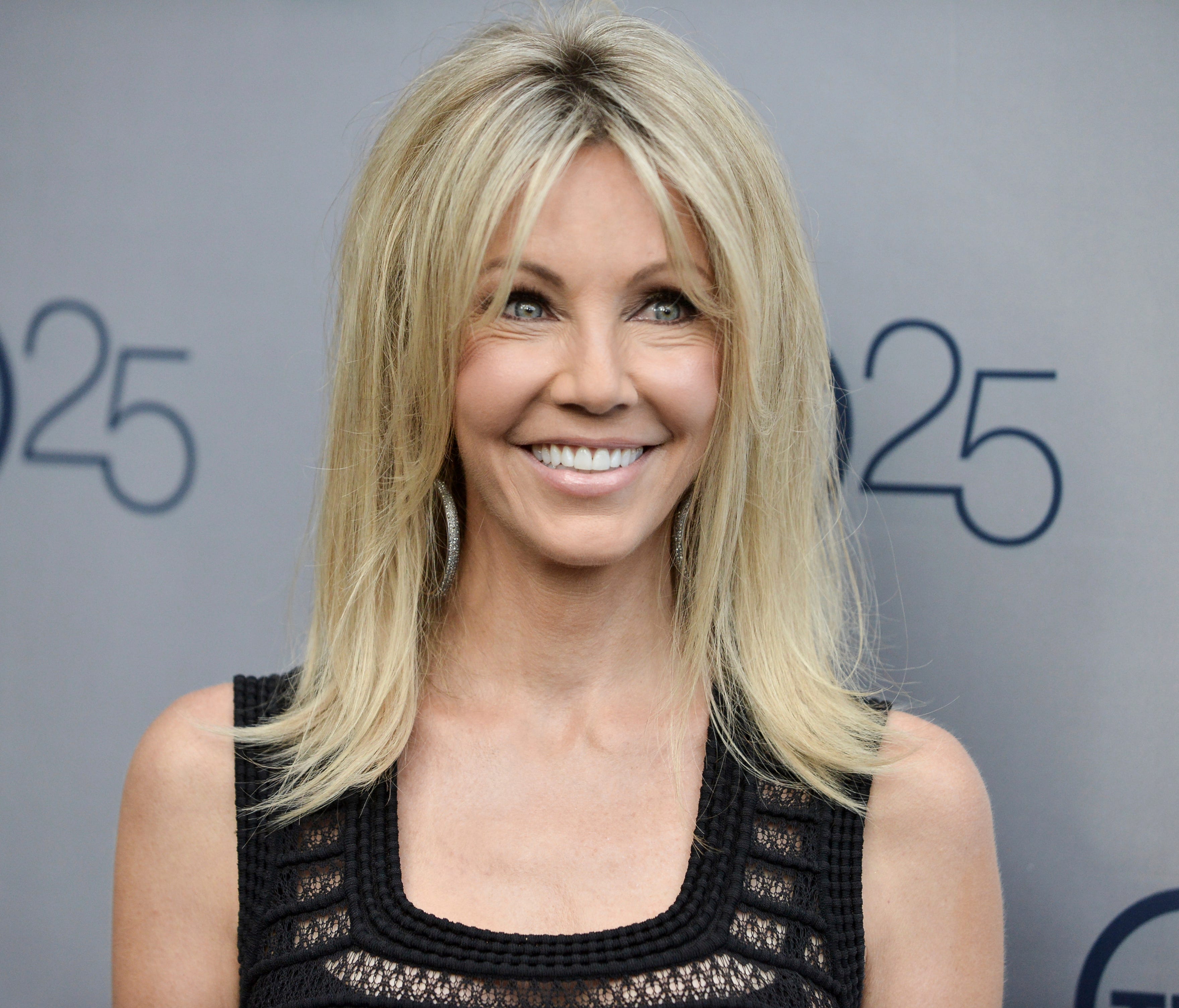 Heather Locklear has been charged with battery of first responders.