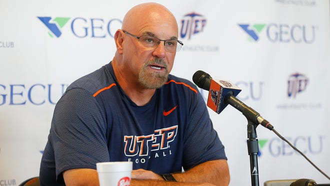 "You can't do the same things with the same people and expect different results," UTEP head coach Sean Kugler said.
