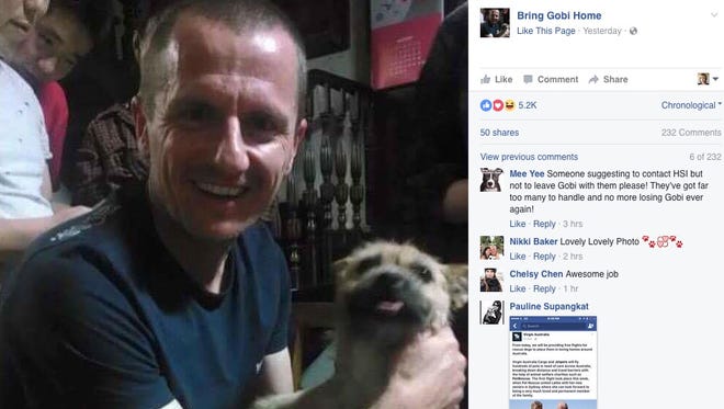 Gobi was found Aug. 24, according to the Bring Gobi Home Facebook page.