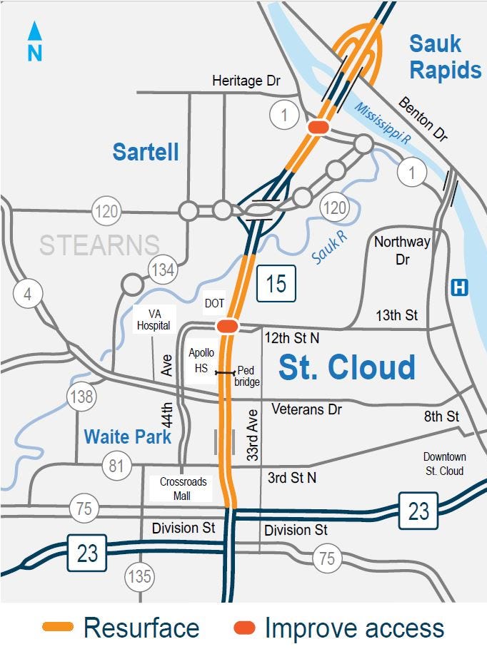 Summer Road Work Plan Includes Stretch Of Highway 15