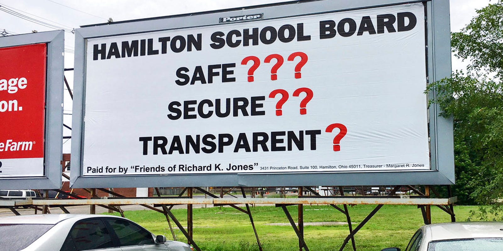School Shootings Sheriff Richard Jones Raises Billboard Criticizing School S Security