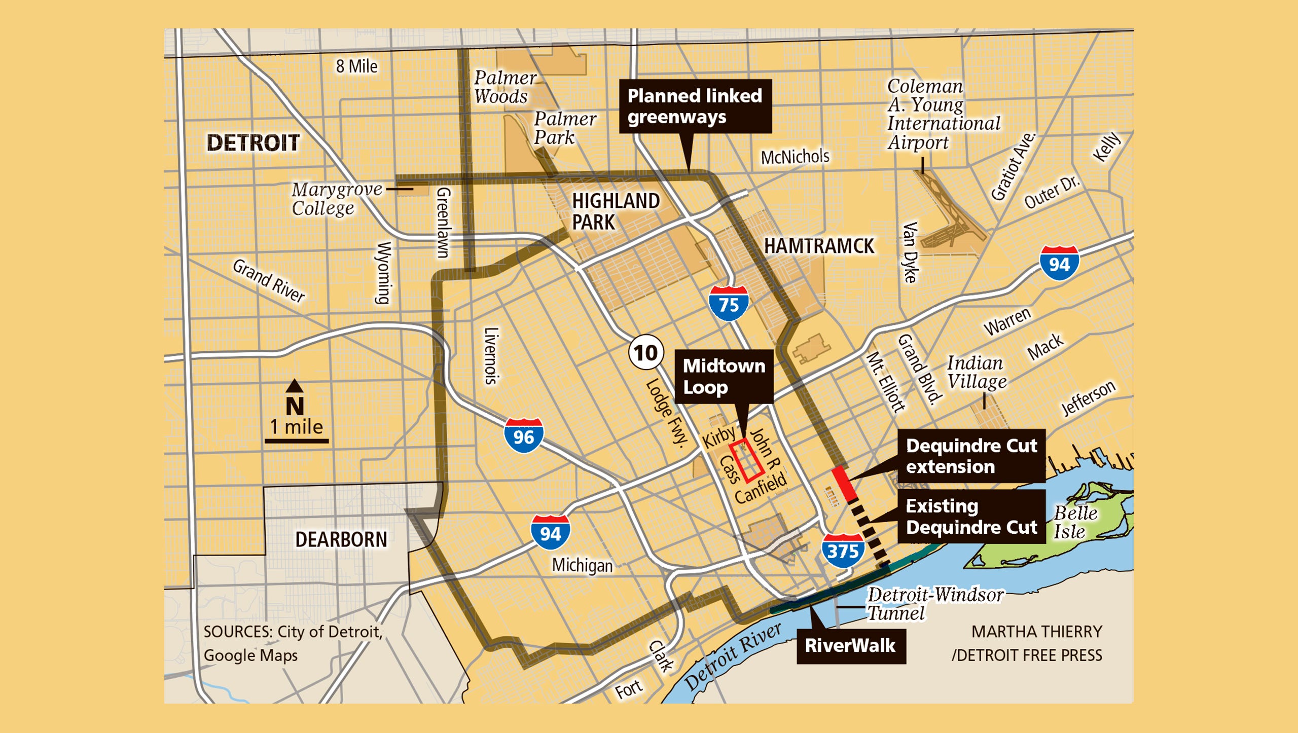 The Dequindre Cut An Homage To The Past And Symbol Of Detroit S Future
