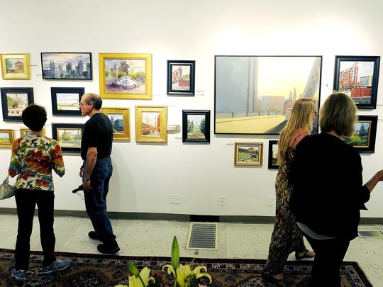 The First Saturday Art Crawl along Fifth Avenue of the Arts in downtown Nashville is one of several free art-themed nights out every month.