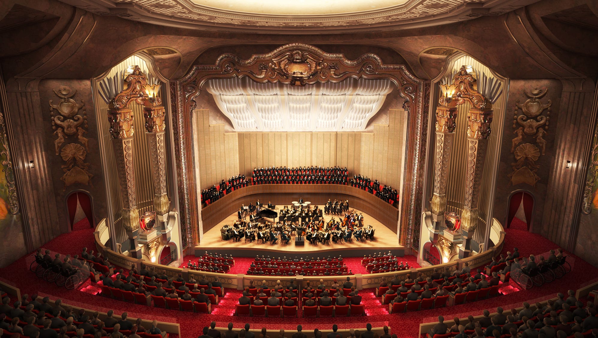 Symphony Pursuing Grand Theatre As New Hall