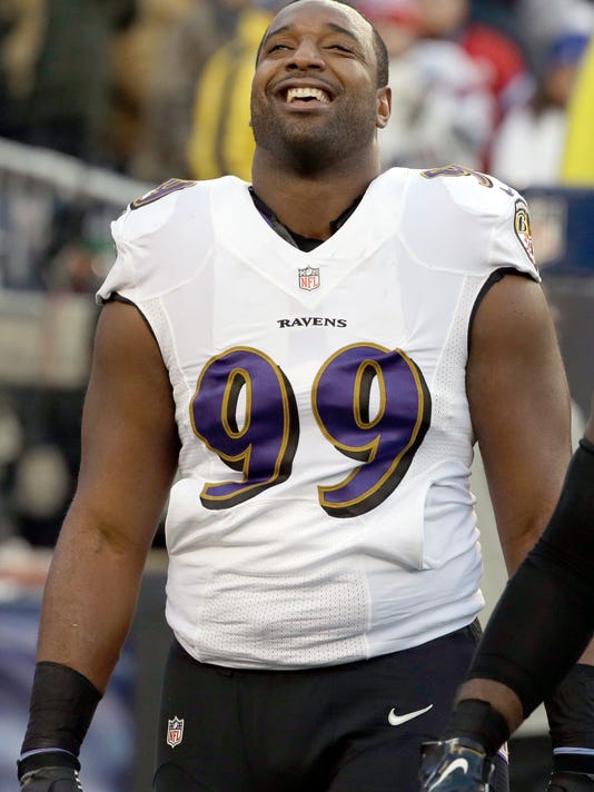 Ravens cut defensive end Chris Canty