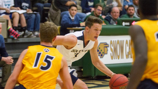 Snow Canyon and Enterprise basketball battle it out at Snow Canyon High School Wednesday, Nov. 30, 2016.