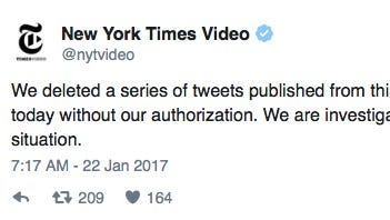 Ny Times Twitter Account Breached Repaired