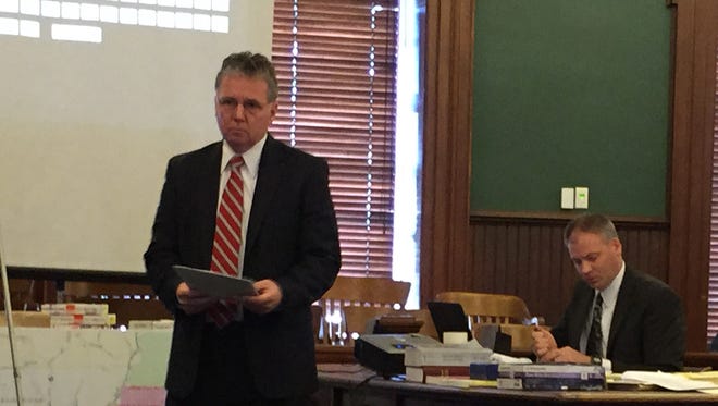 Chenango County District Attorney Joseph McBride discusses evidence in John Guzy's murder trial.