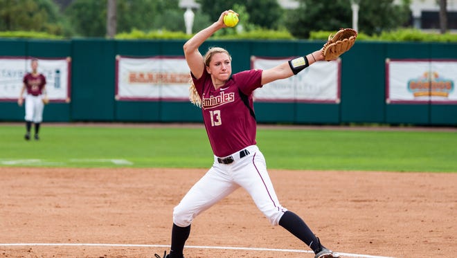 Lacey Waldrop only allowed two runs in her FSU finale.