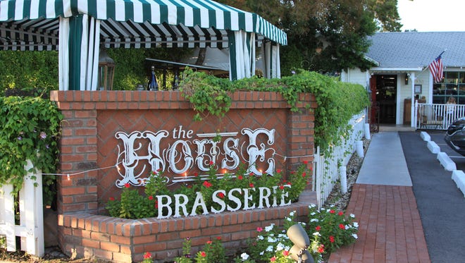 The House Brasserie on Main Street. This is JoAnn Handly's childhood home,  which is now a restaurant.
