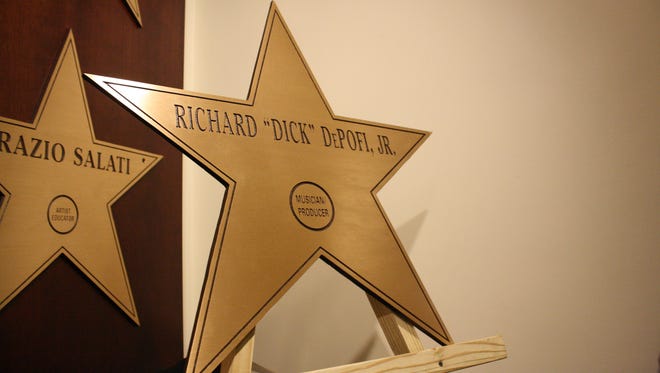 Late Grammy Award-Winning Producer Rick DePofi, Jr. received a star in the Broome County Wall of Fame in the Broome County Forum Friday afternoon.