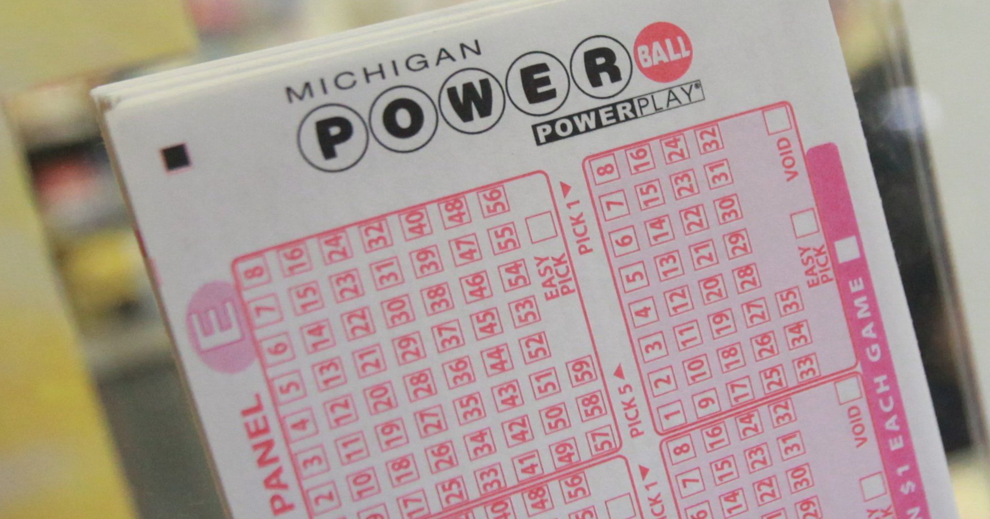 Where Michigan's 1M Powerball tickets were sold