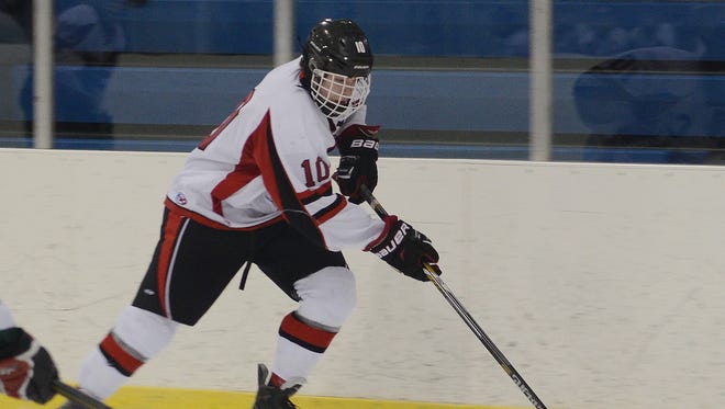 Dylan Smith's first-period goal got Churchill rolling in its  5-3 victory over West Bloomfield.