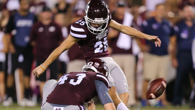 Mississippi State' kick Westin Graves used his faith to emerge even stronger after his missed kick against South Alabama.