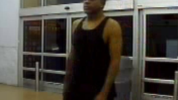 Police believe this man shown on surveillance video is a suspect who participated in the theft of nearly $2,000 worth of electronics from Mt. Juliet's Walmart on June 20, 2016.