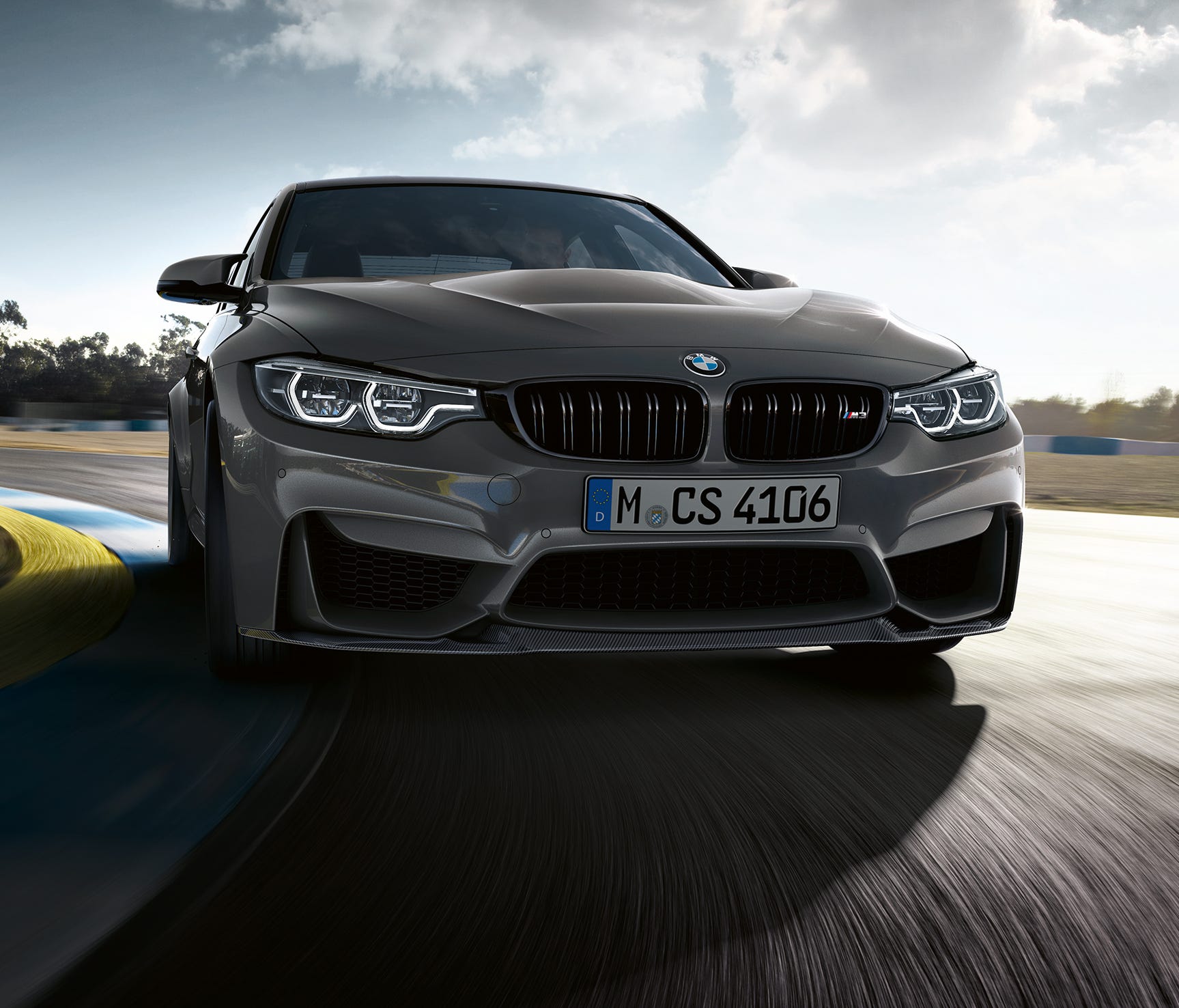 BMW says its new M3 CS is at home on the street or the track