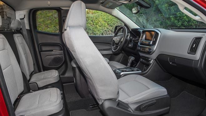The 2015 Chevrolet Colorado is being recalled for seat issues