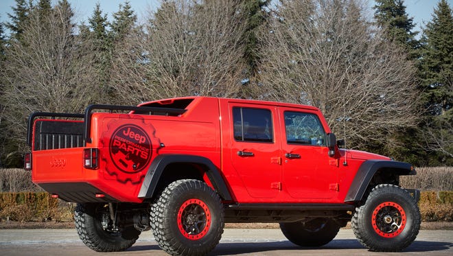 Jeep Wrangler Red Rock Responder Concept