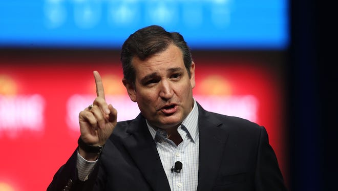 Republican presidential candidate Ted Cruz