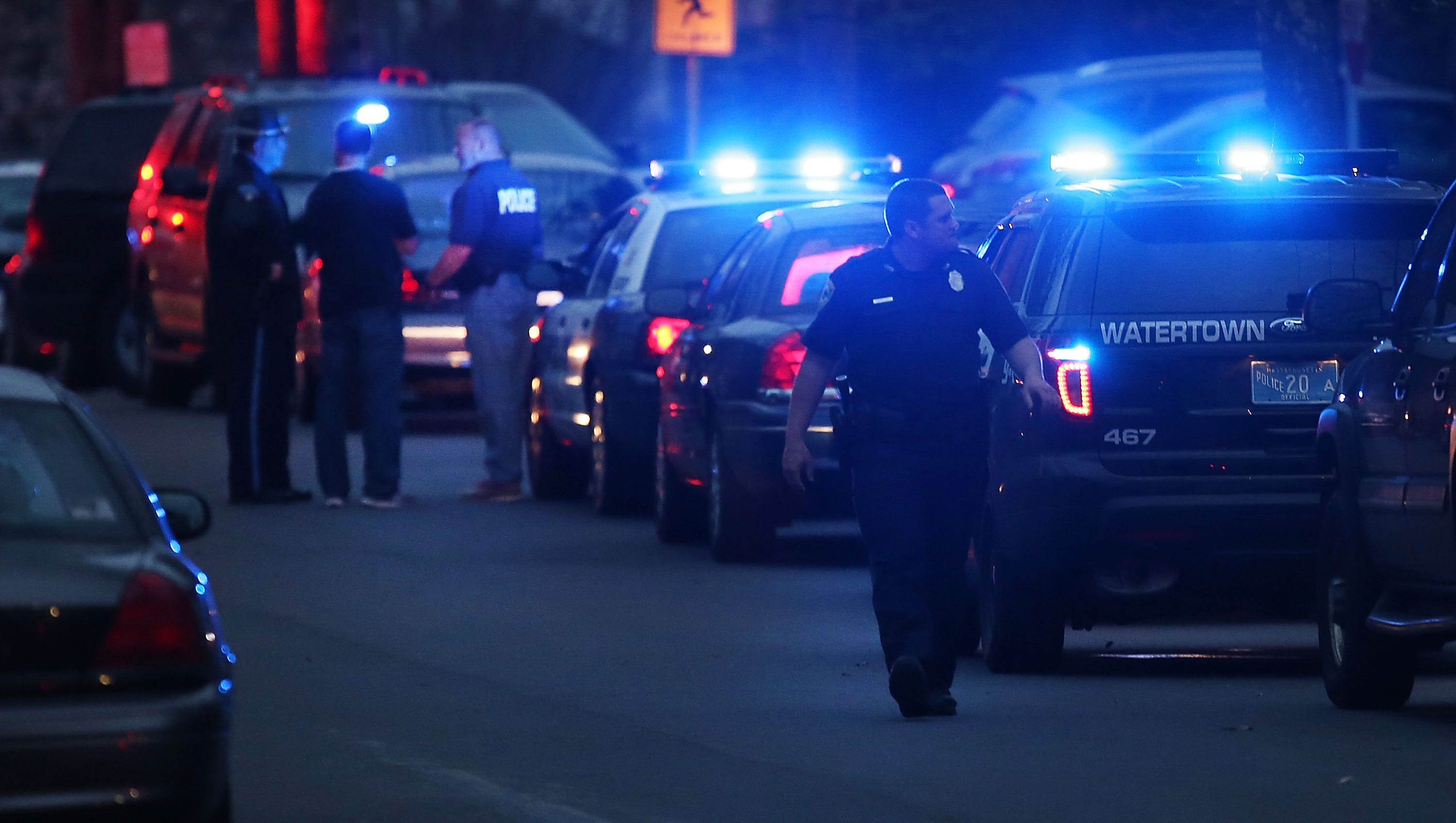 Boston bombing movie will not recreate shootout in Watertown.