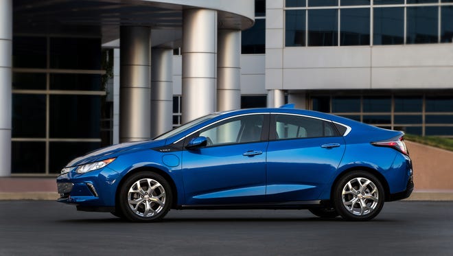 The 2016 Chevrolet Volt is more efficient than ever, going farther on its electric power and farther on a tank of gasoline all while getting a price cut. The five-door hatchback also is restyled for a mainstream Chevy look and has a nicer, quieter interior.