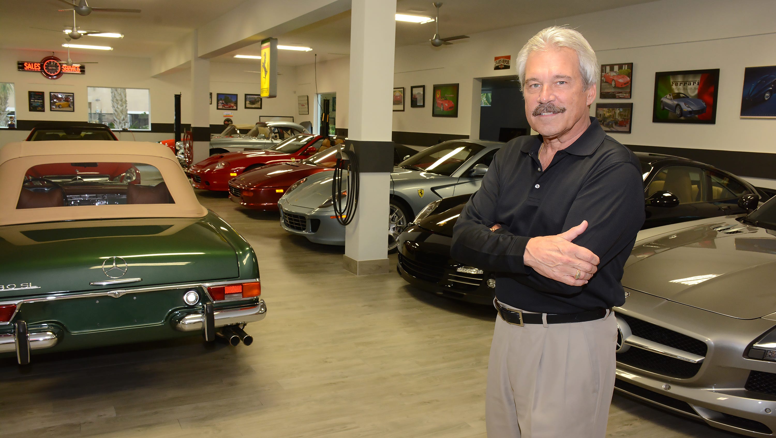 Revved up Bill Young has lifelong love affair with cars