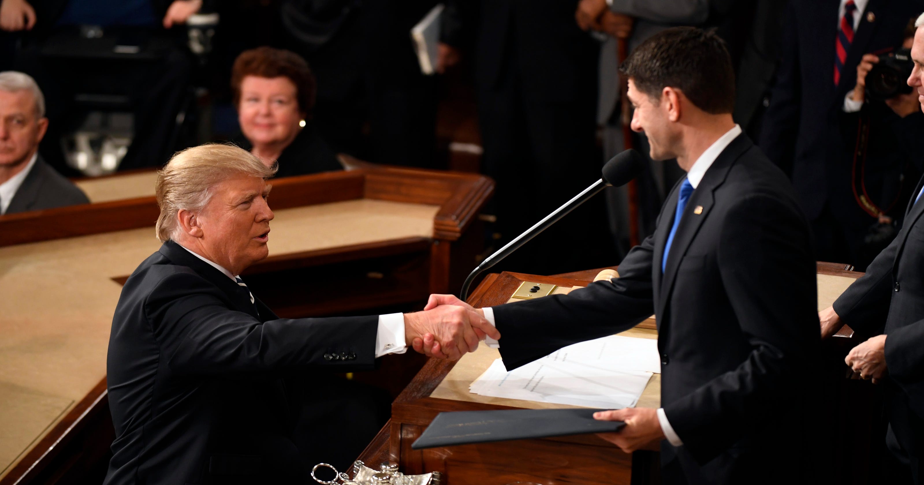 Full text of President Trump's first address to Congress