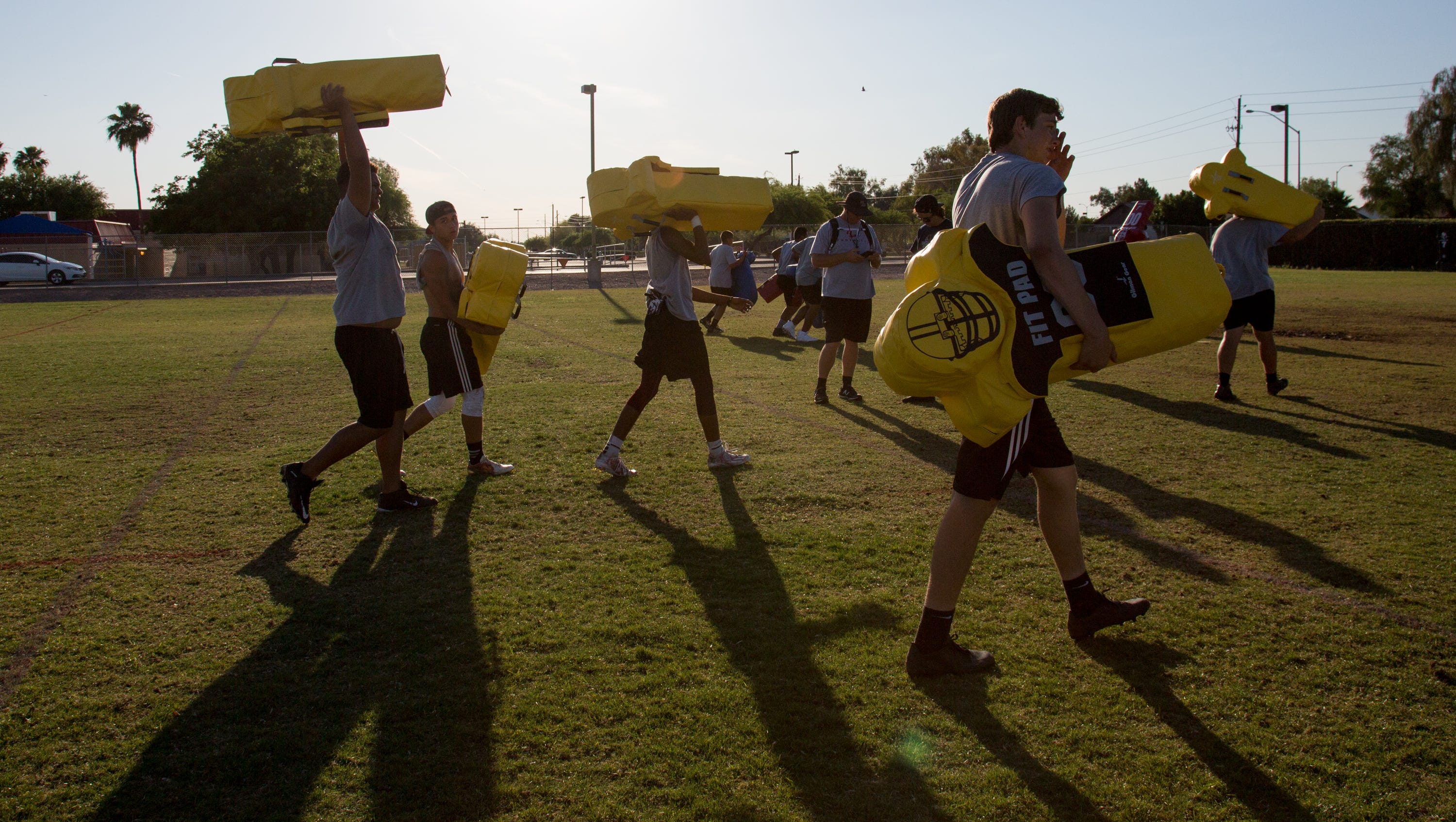 Recruiting High School Football Teams Holding Camp To Aid Recruiters