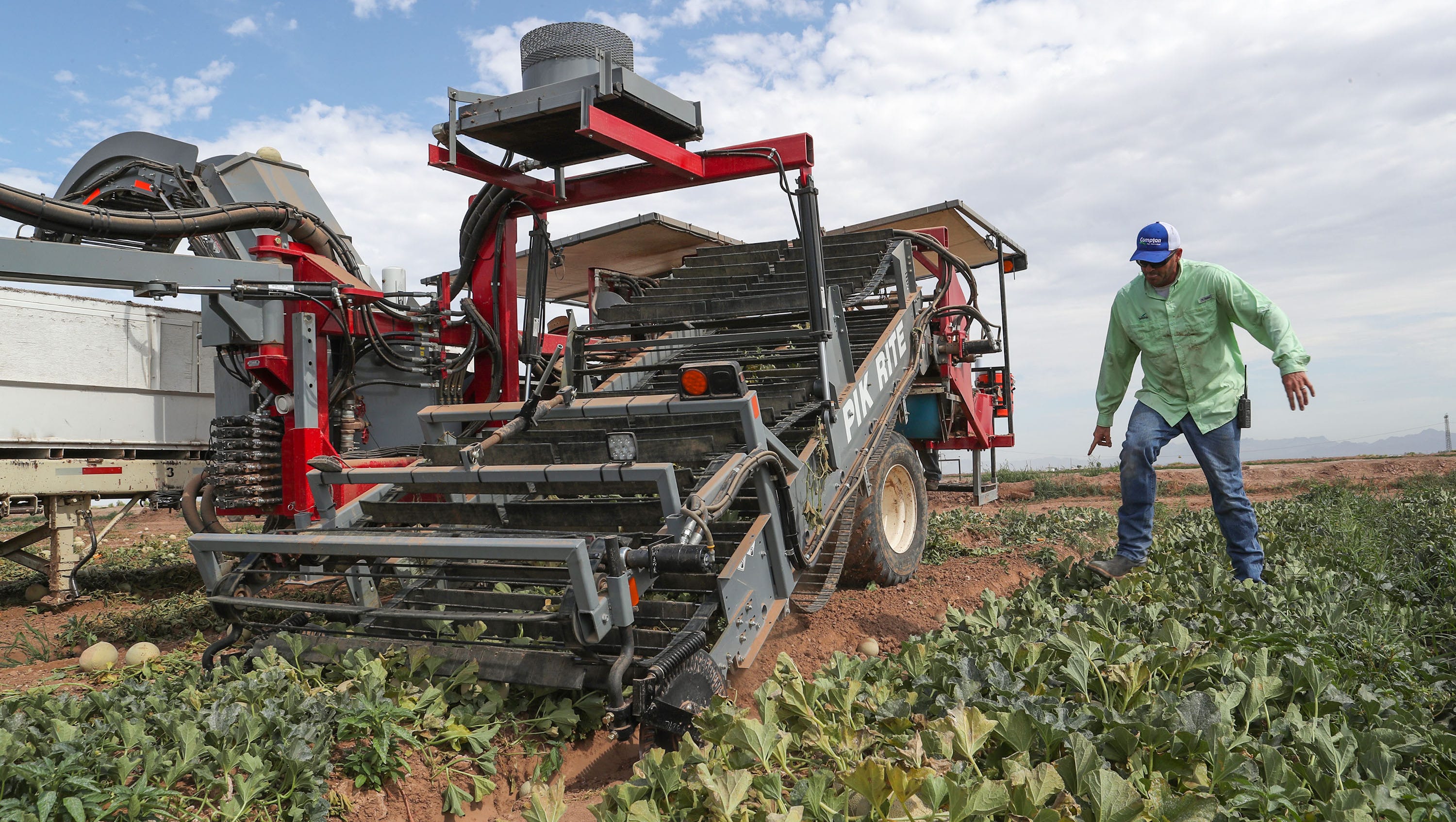 A California Grower Develops Harvesting Machine To Reduce Need For